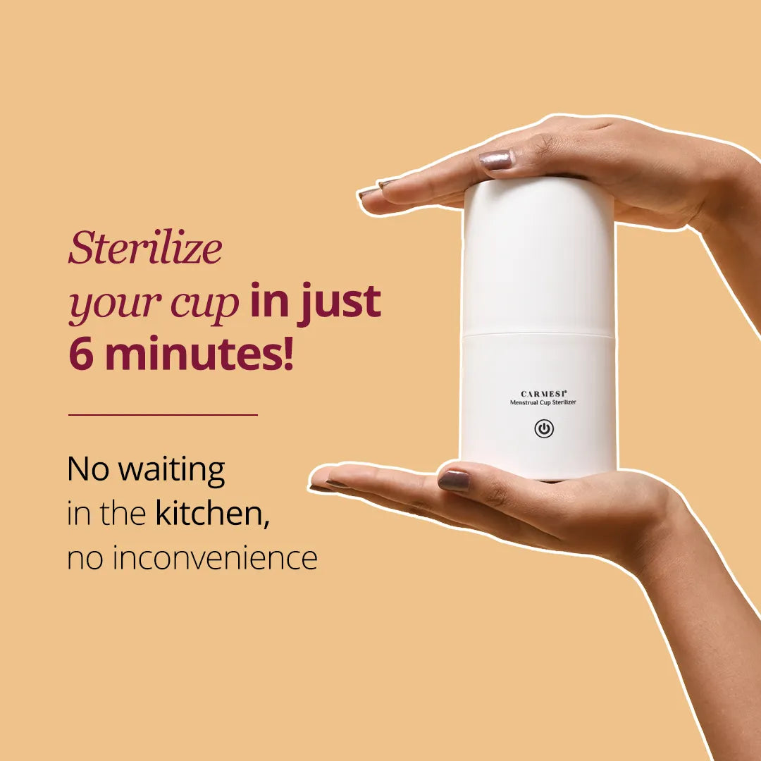 Carmesi Menstrual Cup Steriliser 1 Pc